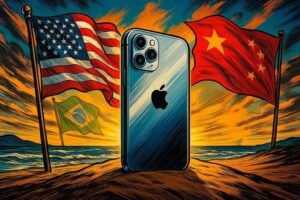 Nem China, nem Vietnã: Tim Cook diz que não dá pra fabricar nos EUA — mas a Apple já vende e produz em outro país.