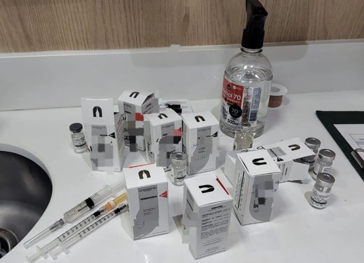 PCDF estoura clínica na Asa Sul que vendia Mounjaro na clandestinidade